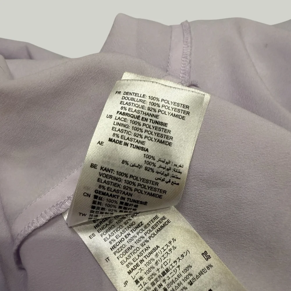 Sandro Skirt Women Size 3 Medium Midi Highwaisted Lace Preppy A-line High-rise - Picture 12 of 14